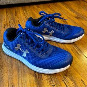 Blue UNDER ARMOUR Shoes - Boys Size 3.5